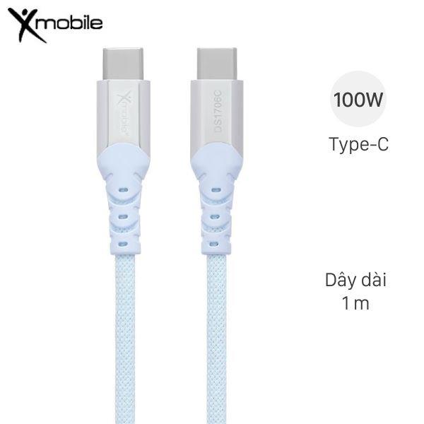 Cáp sạc nhanh và truyền dữ liệu 1m Xmobile DS1706C