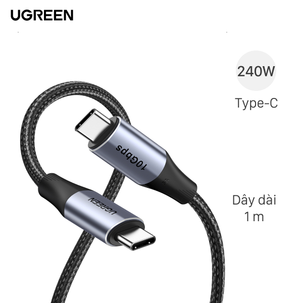 Cáp sạc nhanh và truyền dữ liệu 1m Ugreen US355