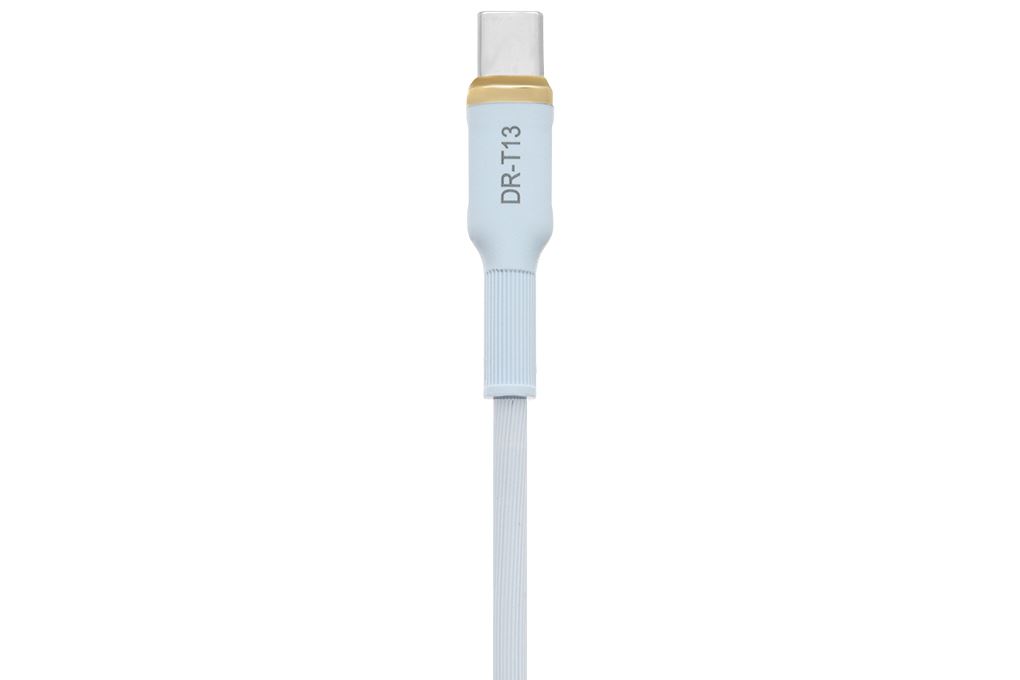 Cáp sạc USB-A - Type-C 15W 1m AVA+ DR-T13 Màu Xanh da trời
