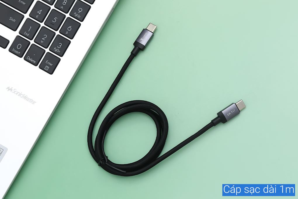 Cáp sạc nhanh Type-C - Type-C 100W 1m Xmobile DR-T17 - 4