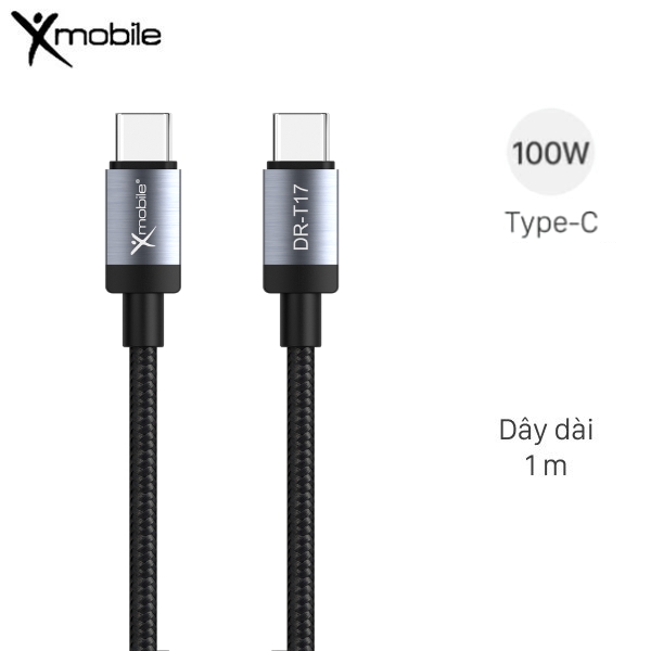 Cáp sạc nhanh 1m Xmobile DR-T17