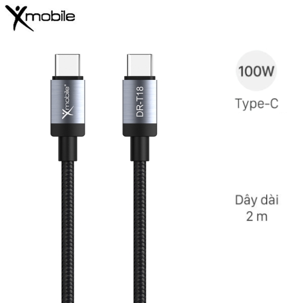Cáp sạc nhanh 2m Xmobile DR-T18