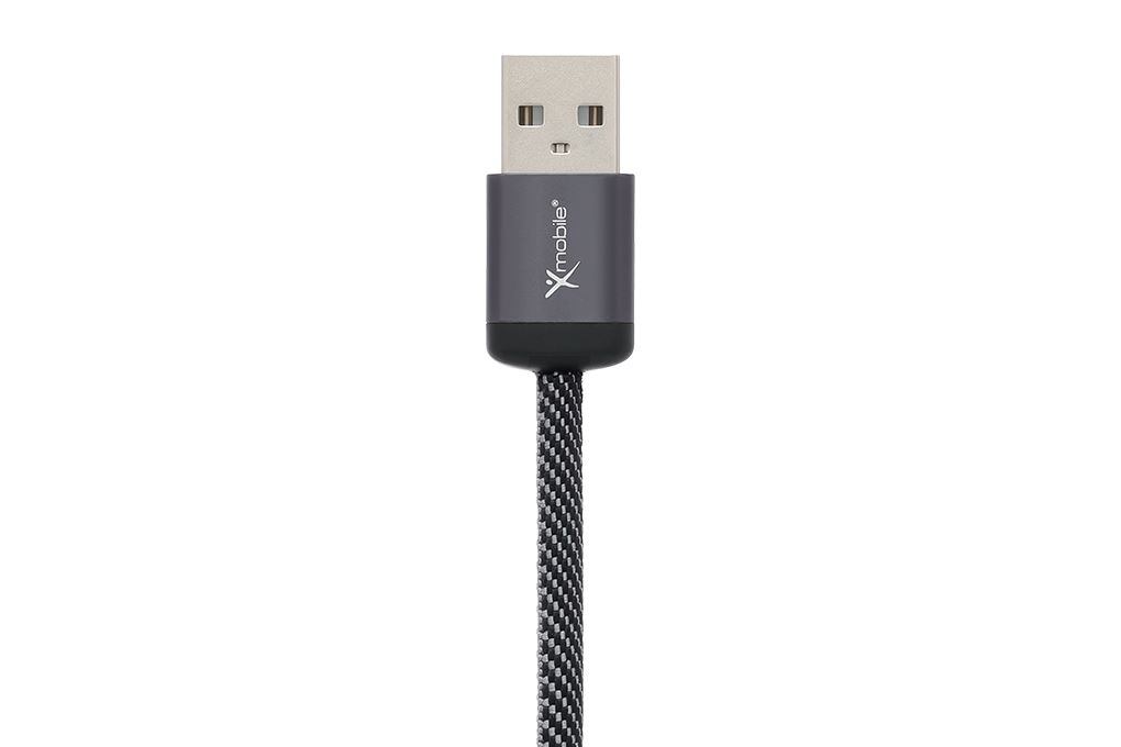 Cáp sạc USB-A - Type-C 15W 2m Xmobile DR-T12 Màu Đen