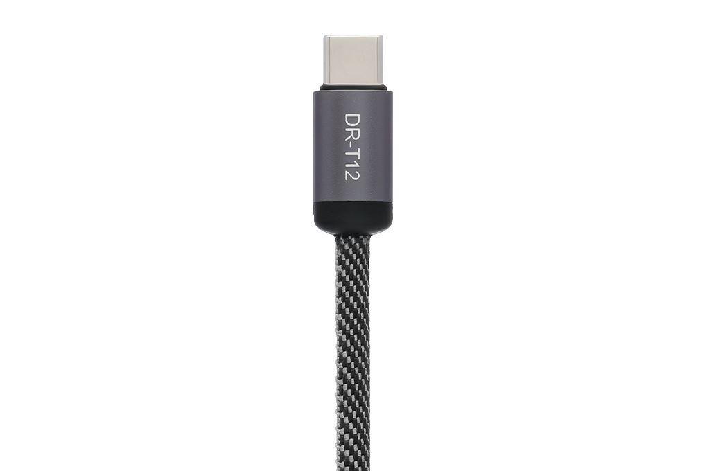Cáp sạc USB-A - Type-C 15W 2m Xmobile DR-T12 Màu Đen