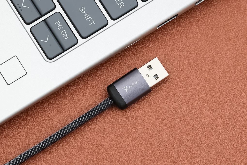 Cáp sạc USB-A - Type-C 15W 2m Xmobile DR-T12 Màu Đen