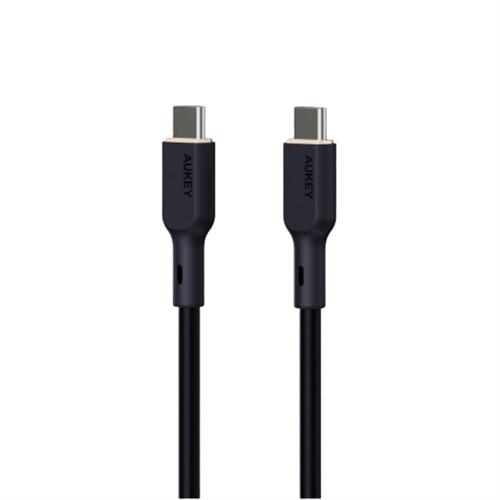 Cáp sạc nhanh và truyền dữ liệu Type-C - Type-C 240W 1m Aukey CB-SCC241 - Đen Màu Đen