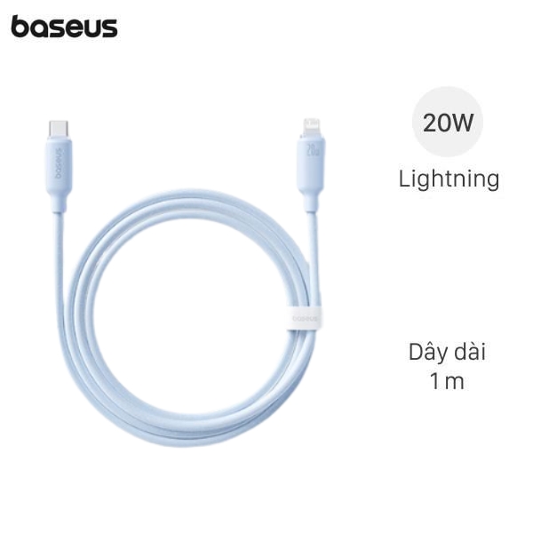 Cáp sạc nhanh 1m Baseus Foamed Silicon CB000175
