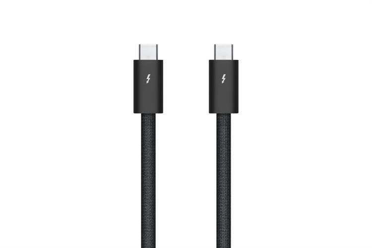 Cáp sạc nhanh và truyền dữ liệu Thunderbolt 5 Pro Type-C - Type-C 240W 1m MDW94 Màu Đen