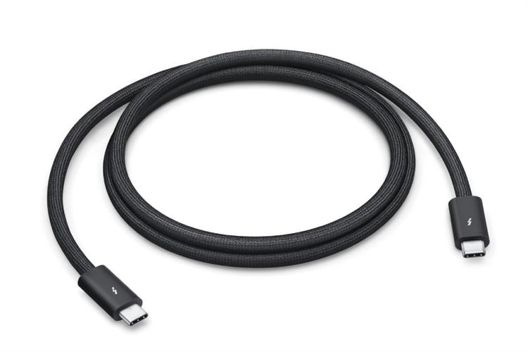 Cáp sạc nhanh và truyền dữ liệu Thunderbolt 5 Pro Type-C - Type-C 240W 1m MDW94 Màu Đen