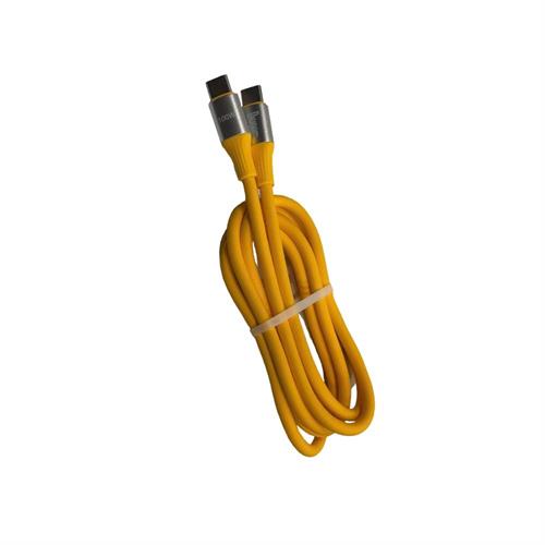 Cáp sạc nhanh và truyền dữ liệu Type C - Type C 1.2m Divoom 90100058248 Màu Vàng
