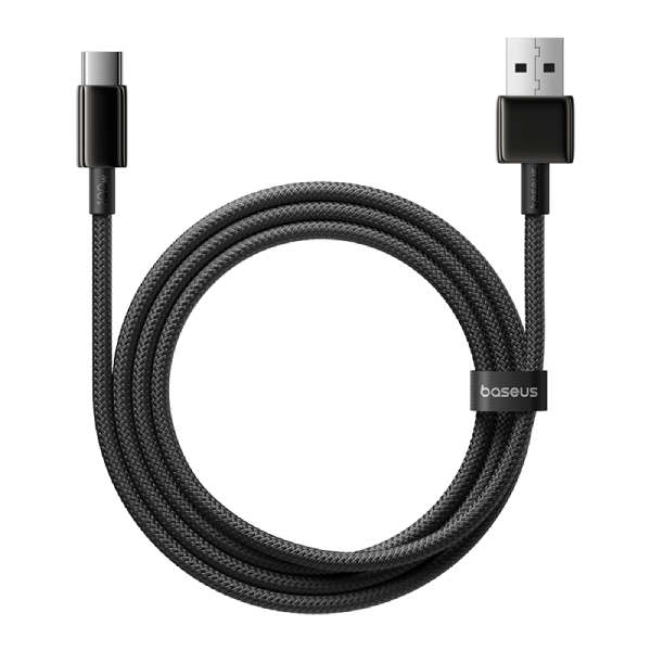 Cáp sạc và truyền dữ liệu USB-A - Type-C 15W 1.2m Baseus Tungsten Gold Air E04289
