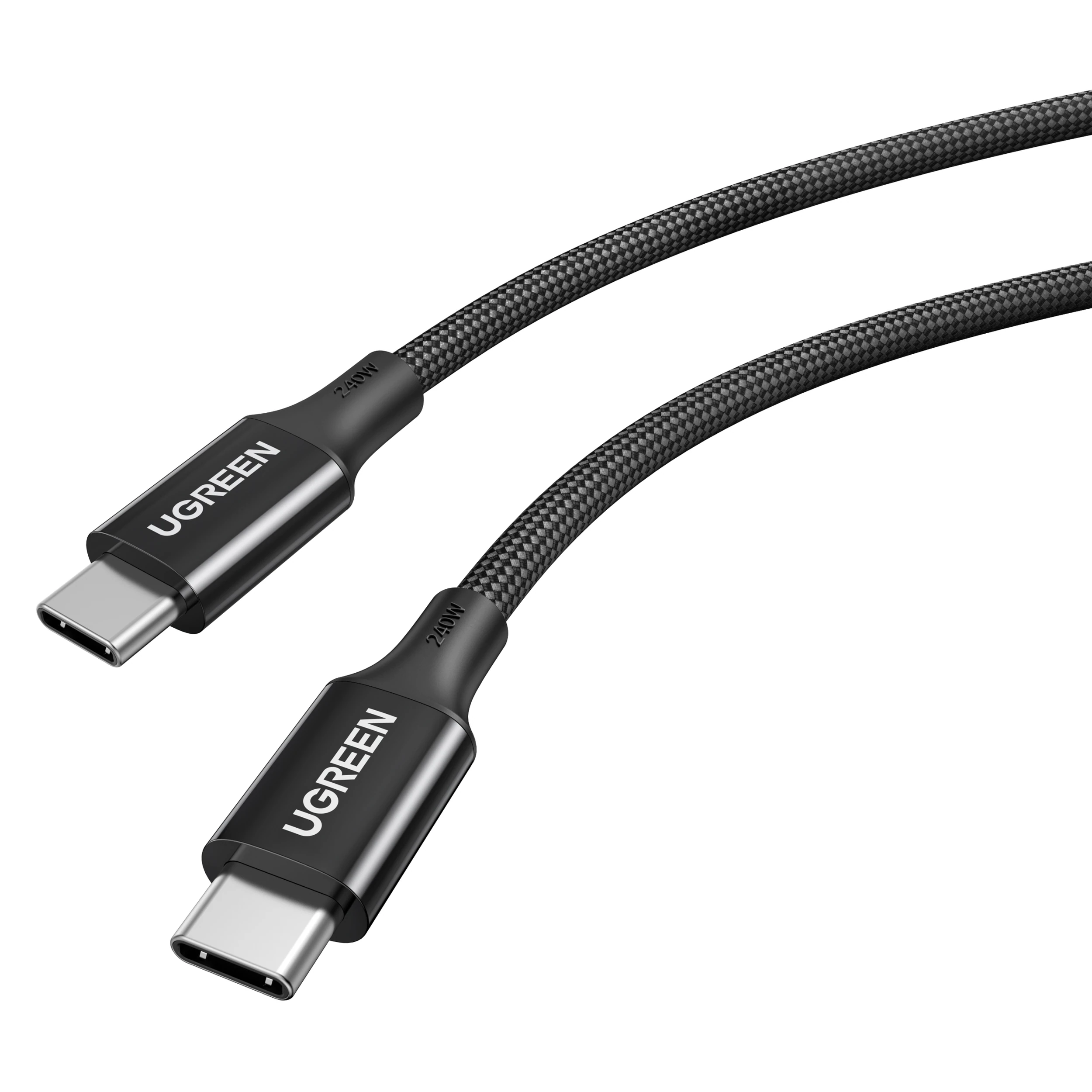 Cáp sạc nhanh Type C - Type C 1m 240W Ugreen L548 Màu Đen