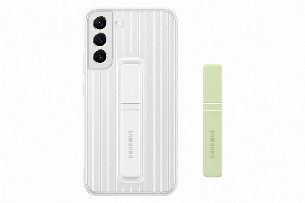 Ốp lưng Galaxy S22+ Nhựa cứng viền dẻo Protective Standing Samsung Chính hãng - 4