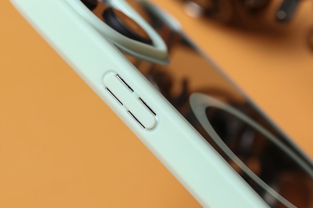 Ốp lưng MagSafe iPhone 14 Nhựa cứng viền dẻo FREELANDER I JM Màu Xanh mint