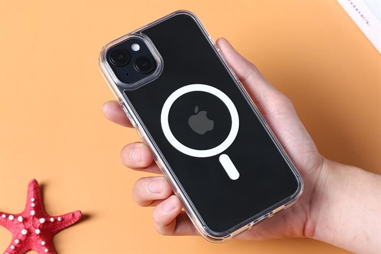 Ốp lưng MagSafe iPhone 14 Plus Nhựa cứng viền dẻo FREELANDER I JM Màu Trắng