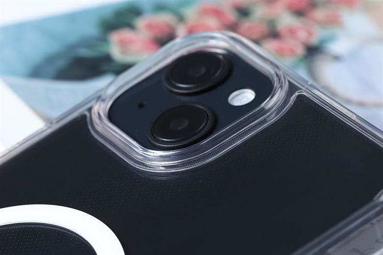 Ốp lưng MagSafe iPhone 14 Plus Nhựa cứng viền dẻo FREELANDER I JM Màu Trắng