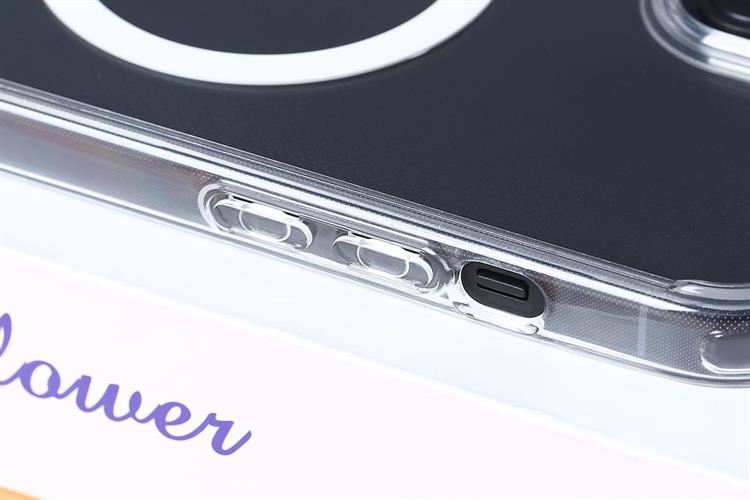 Ốp lưng MagSafe iPhone 14 Plus Nhựa cứng viền dẻo FREELANDER I JM Màu Trắng