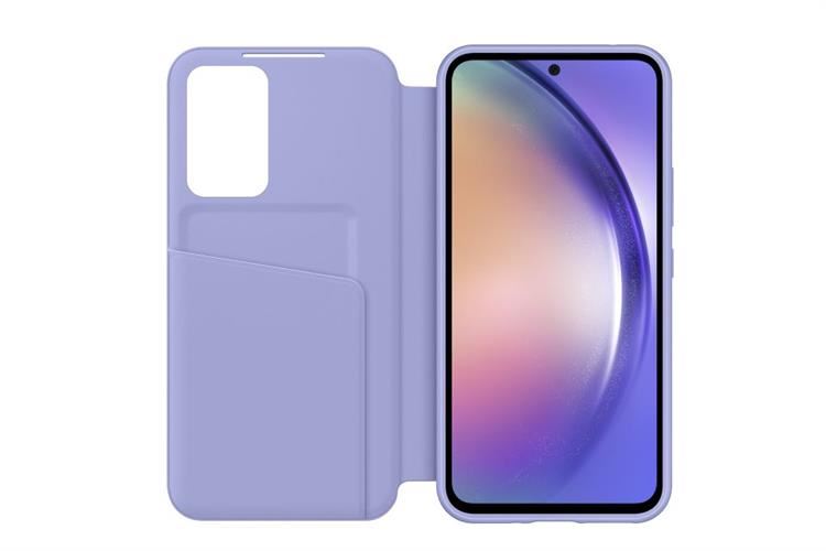 Bao da Galaxy A54 Smart Clear View Samsung Chính hãng Màu Xanh tím