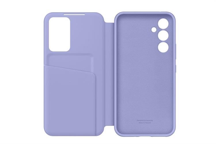 Bao da Galaxy A54 Smart Clear View Samsung Chính hãng Màu Xanh tím