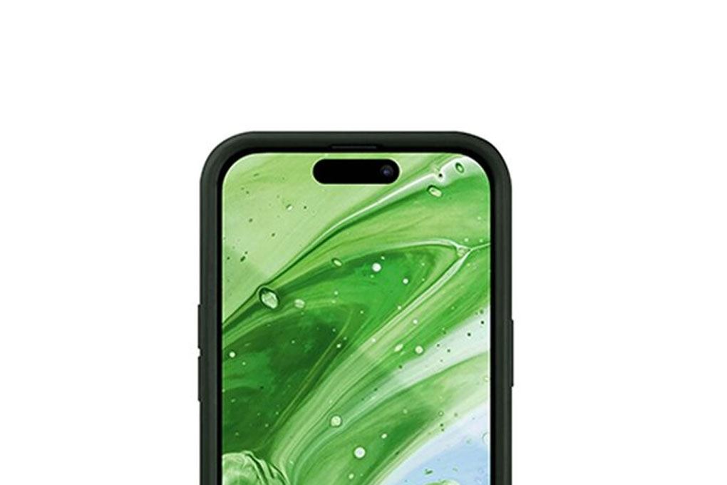 Ốp lưng iPhone 14 Pro Nhựa dẻo TPU vải Cordura Laut URBAN Màu Xanh Oliu