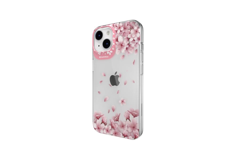 Ốp lưng iPhone 14 Plus Nhựa cứng viền dẻo SwitchEasy Artist Màu Trắng - Hồng