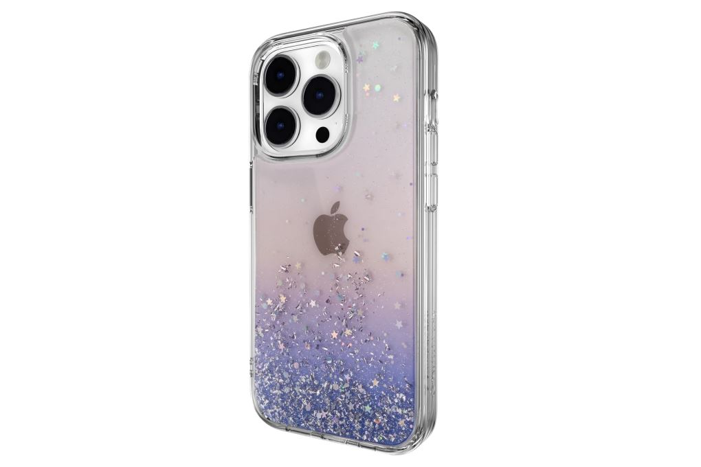 Ốp lưng iPhone 14 Pro Nhựa cứng viền dẻo SwitchEasy Starfield Màu Tím hồng