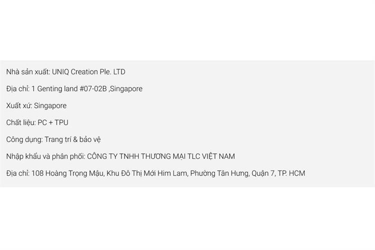 Ốp lưng iPhone 14 Nhựa cứng viền dẻo UNIQ LIFEPRO XTREME Màu Trắng