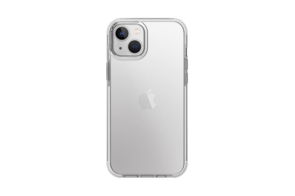 Ốp lưng iPhone 14 Nhựa cứng viền dẻo UNIQ HYBRID COMBAT Màu Trắng - Bạc