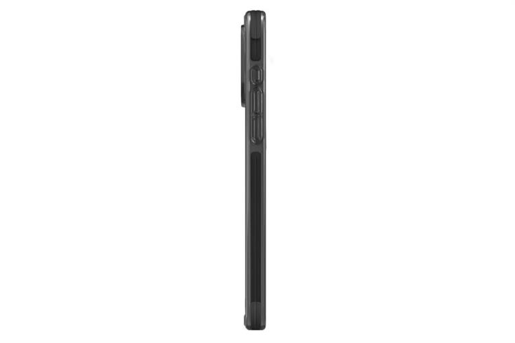 Ốp lưng MagSafe iPhone 15 Pro Max Nhựa cứng viền dẻo UNIQ HYBRID MAGCLICK CHARGING COMBAT (AF) Màu Đen