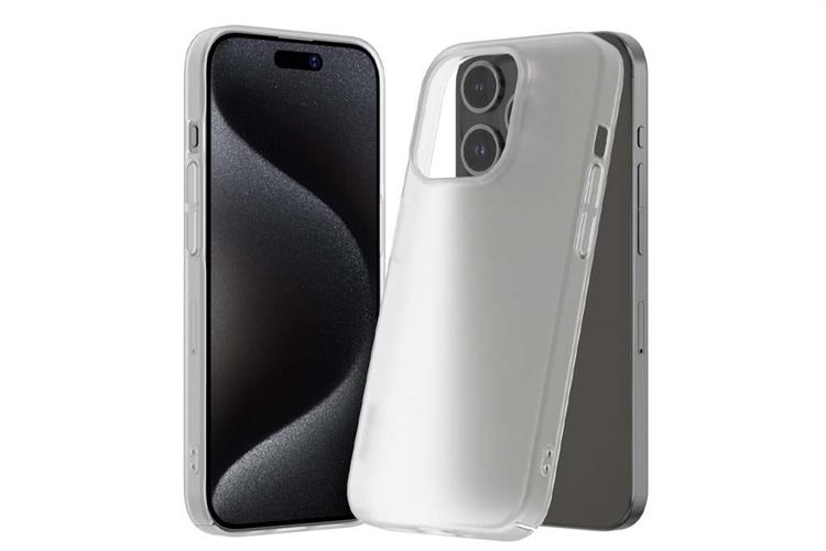 Ốp lưng iPhone 15 Pro Max Nhựa cứng PC Araree NUKIN Màu Trắng Tuyết