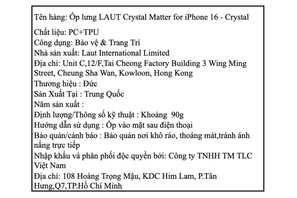 Ốp lưng MagSafe iPhone 16 Nhựa cứng viền dẻo LAUT Crystal Matter - 4