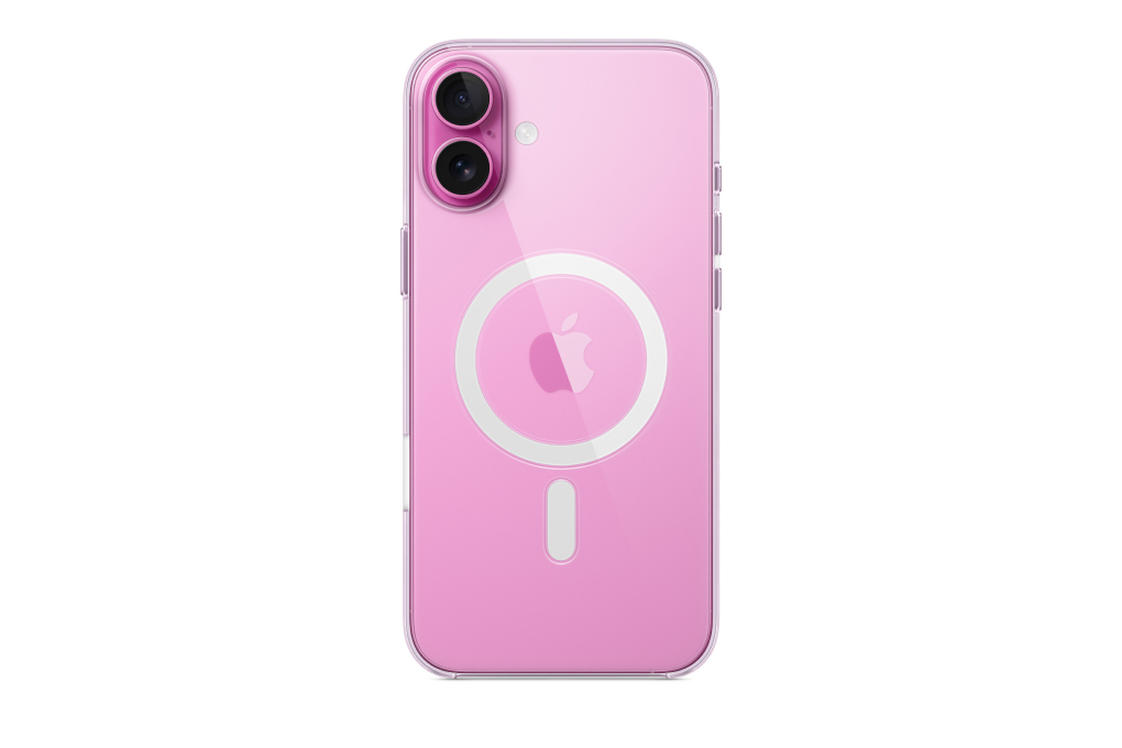 Ốp lưng MagSafe iPhone 16 Plus Nhựa Trong Apple Màu Trắng