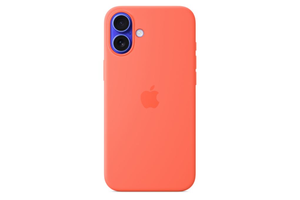 Ốp lưng MagSafe iPhone 16 Plus Sillicone Apple Màu Cam