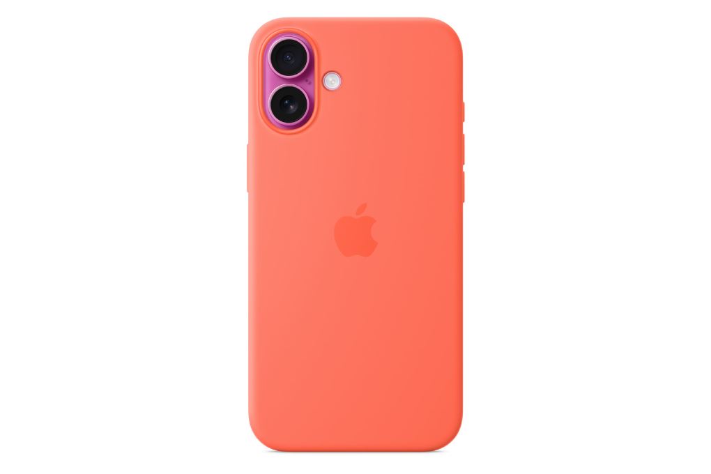 Ốp lưng MagSafe iPhone 16 Plus Sillicone Apple Màu Cam