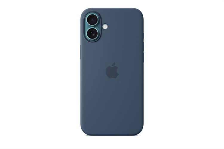 Ốp lưng MagSafe iPhone 16 Plus Sillicone Apple Màu Xanh