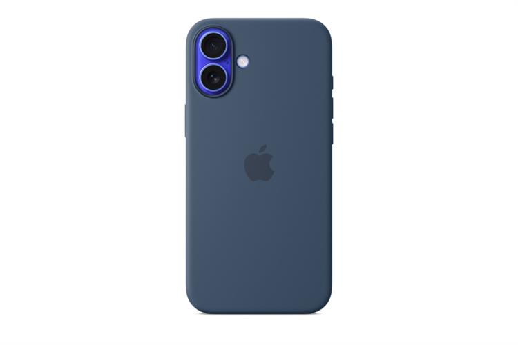 Ốp lưng MagSafe iPhone 16 Plus Sillicone Apple Màu Xanh