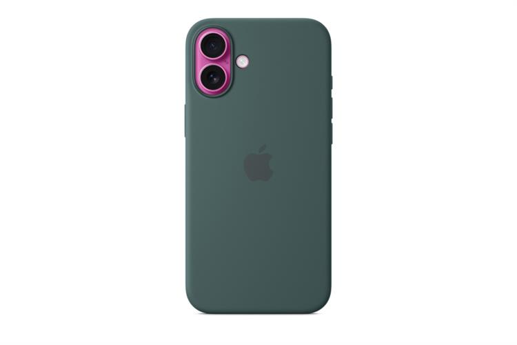Ốp lưng MagSafe iPhone 16 Plus Sillicone Apple Màu Xanh lá