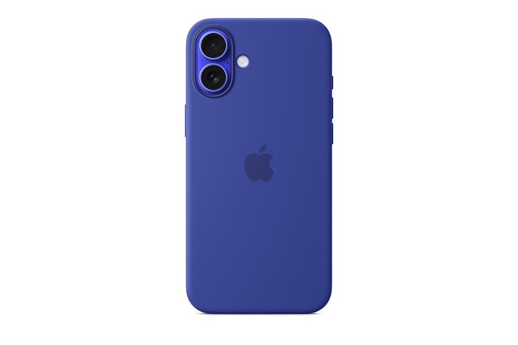 Ốp lưng MagSafe iPhone 16 Plus Sillicone Apple Màu Xanh Lưu Ly