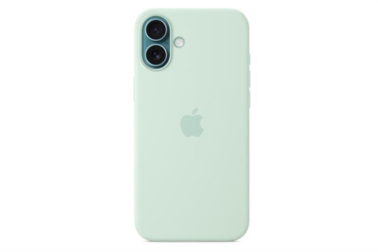 Ốp lưng MagSafe iPhone 16 Plus Sillicone Apple Màu Xanh ngọc