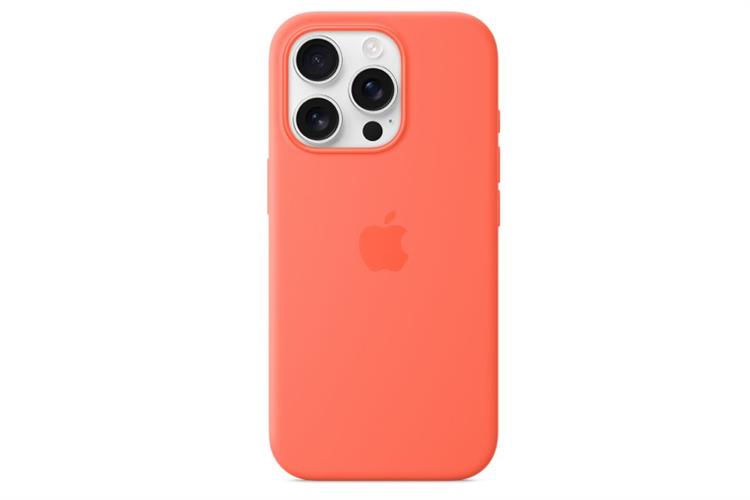 Ốp lưng MagSafe iPhone 16 Pro Sillicone Apple Màu Cam