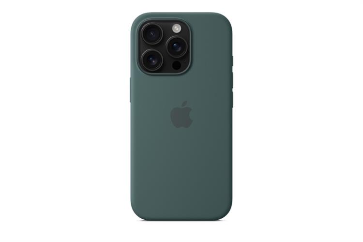 Ốp lưng MagSafe iPhone 16 Pro Sillicone Apple Màu Xanh lá