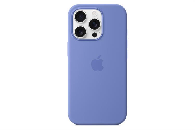 Ốp lưng MagSafe iPhone 16 Pro Sillicone Apple Màu Xanh nhạt
