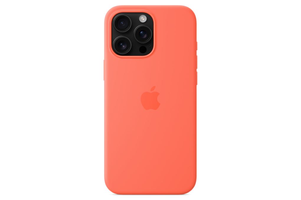 Ốp lưng MagSafe iPhone 16 Pro Max Silicone Apple Màu Cam