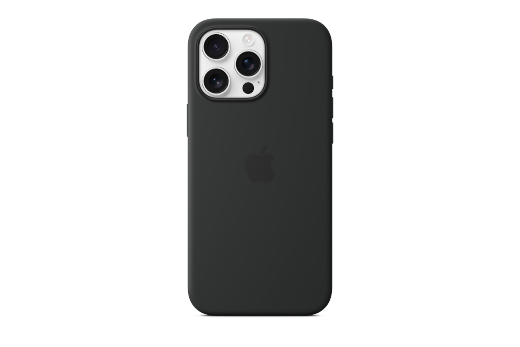 Ốp lưng MagSafe iPhone 16 Pro Max Silicone Apple Màu Đen