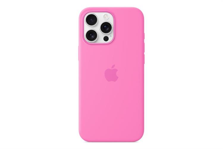 Ốp lưng MagSafe iPhone 16 Pro Max Silicone Apple Màu Hồng