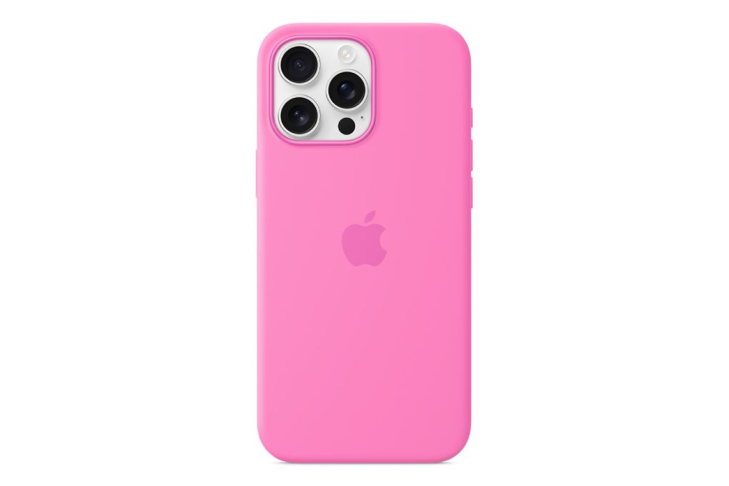 Ốp lưng MagSafe iPhone 16 Pro Max Silicone Apple Màu Hồng