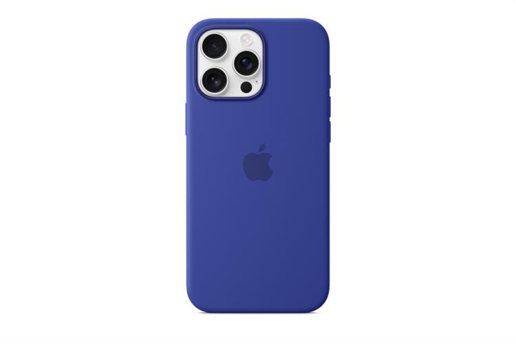 Ốp lưng MagSafe iPhone 16 Pro Max Silicone Apple Màu Xanh Lưu Ly