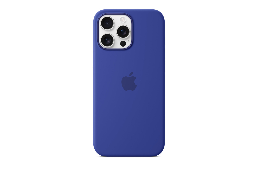 Ốp lưng MagSafe iPhone 16 Pro Max Silicone Apple Màu Xanh Lưu Ly