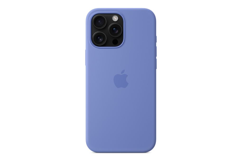 Ốp lưng MagSafe iPhone 16 Pro Max Silicone Apple Màu Xanh dương nhạt