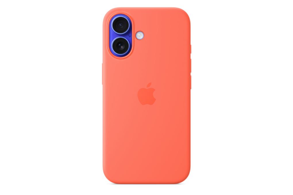 Ốp lưng MagSafe iPhone 16 Silicone Apple Màu Cam
